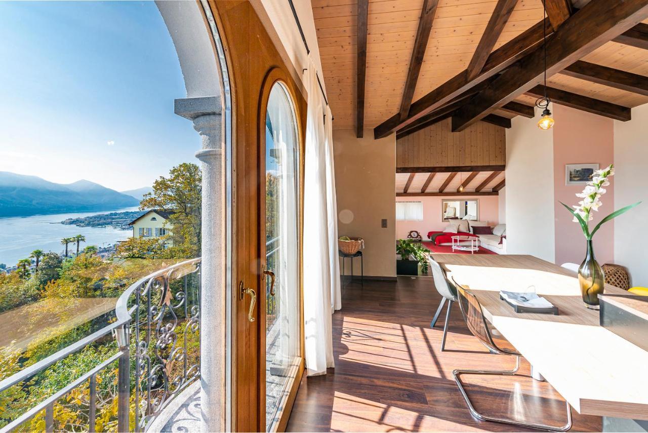 Casa Luna - Wonderful Lake View Brione sopra Minusio Exterior foto